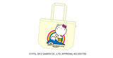 HELLO KITTY×SLS　富士山と気球トートバッグ