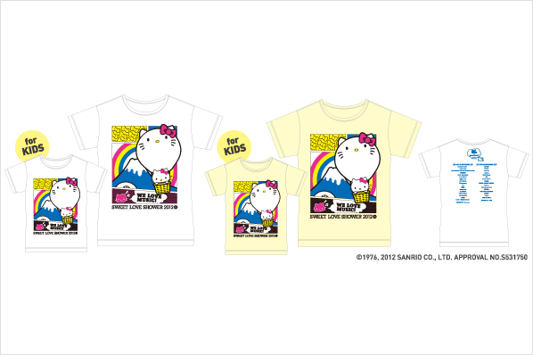 HELLO KITTY×SLS　富士山と気球Tシャツ