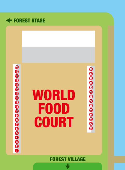 WORLD FOOD COURT MAP