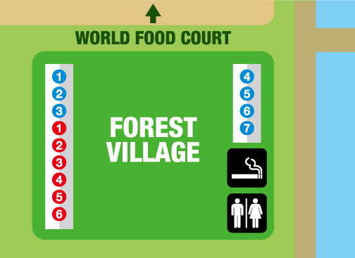 FOREST VILLAGE MAP