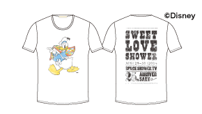 SWEET LOVE SHOWER 2014 / Donald / Tシャツ（ホワイト）