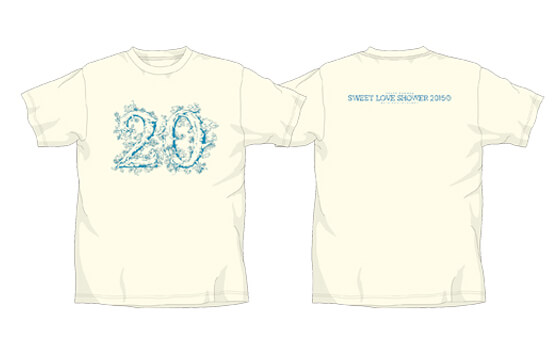 SWEET LOVE SHOWER 20th ANNIVERSARY Tシャツ