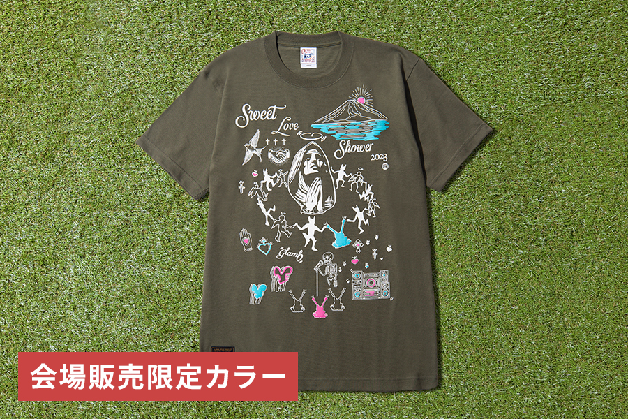 glamb×SWEET LOVE SHOWER 2023 Praying Tシャツ